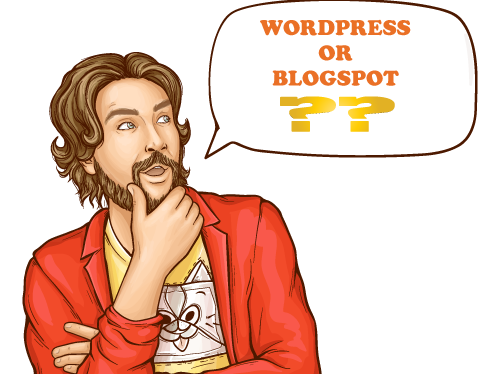 wordpress or blogger